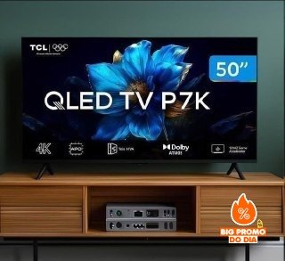 Smart TV TCL 50" QLED 4K 50P7K