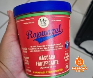 Rapunzel Máscara de Tratamento 450g , Lola Cosmetics