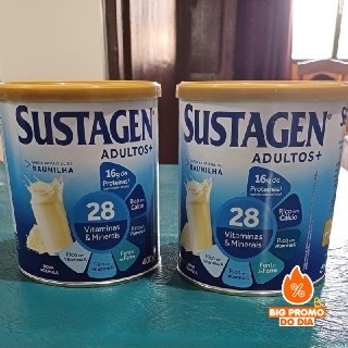 Sustagen N&E Adultos+ Baunilha Lata 400g