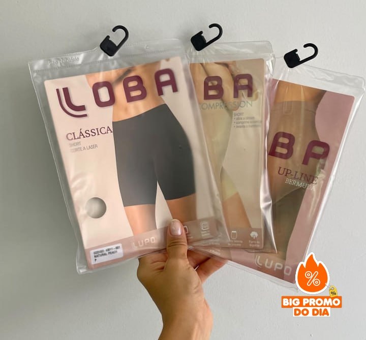 Short Segunda Pele Sem Costura Lupo