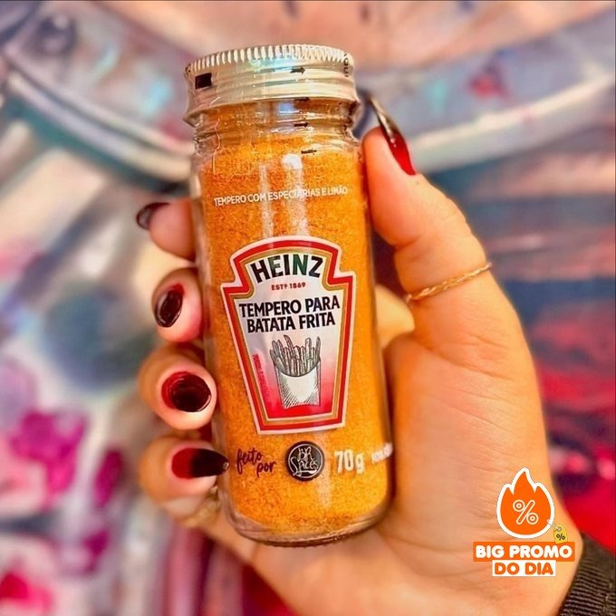 Heinz Tempero Para Batata Frita Vidro 70g