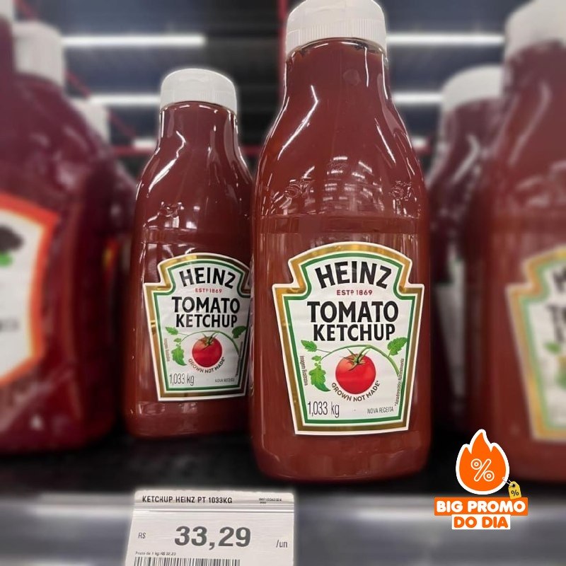Heinz Ketchup Tradicional 1,033KG