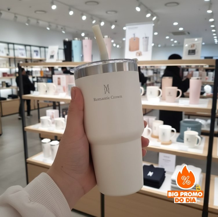 Copo Térmico 600mL Inox