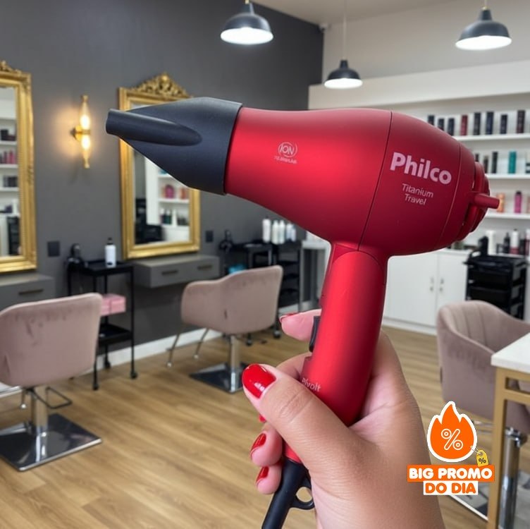 Secador De Cabelos Titanium Travel - Philco