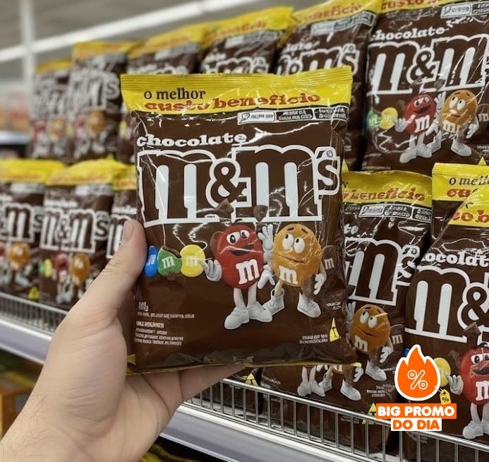 Chocolate M&M'S Ao Leite 850g
