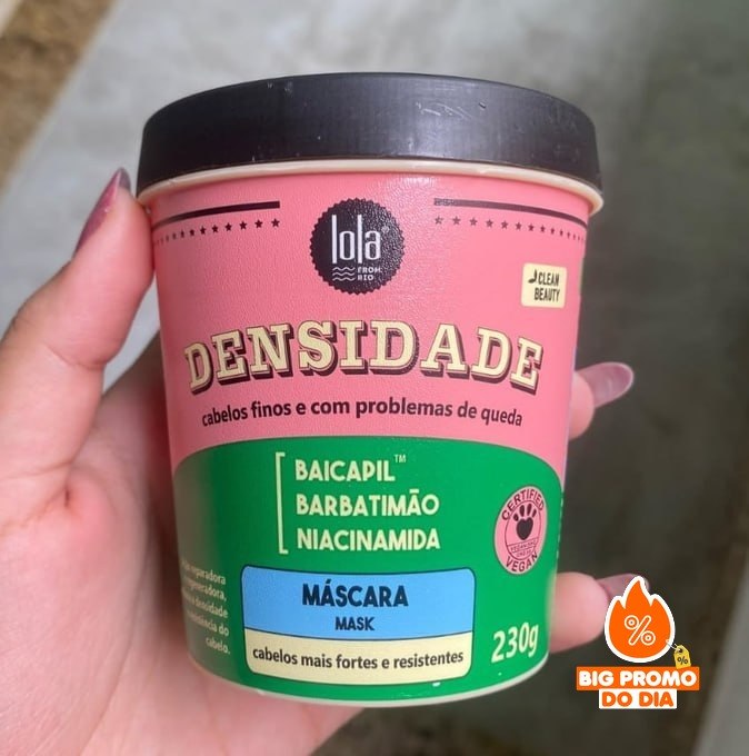 Densidade Máscara Capilar 230g , Lola Cosmetics