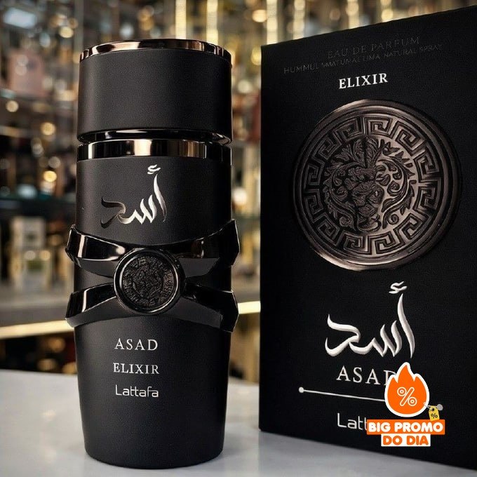 Perfume Árabe Lattafa Asad Elixir EDP 100ml