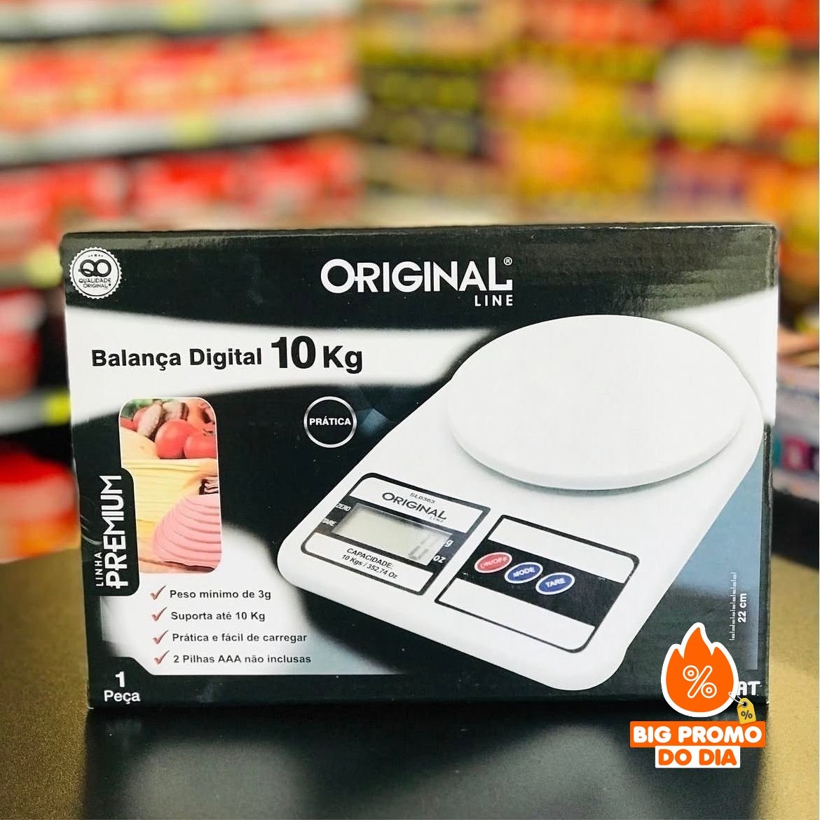 Balança Digital Cozinha 10kg