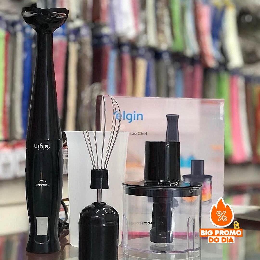 Mixer Turbo Chef Elgin 3 em 1 200W 220v