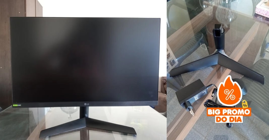 Monitor Gamer LG UltraGear 23,8" FHD IPS 180Hz 1ms