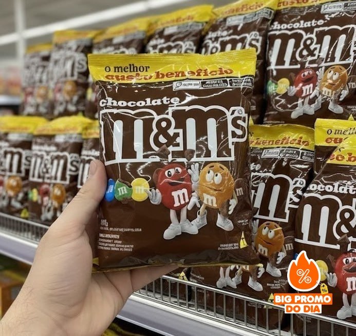 Chocolate M&M'S Ao Leite 850g