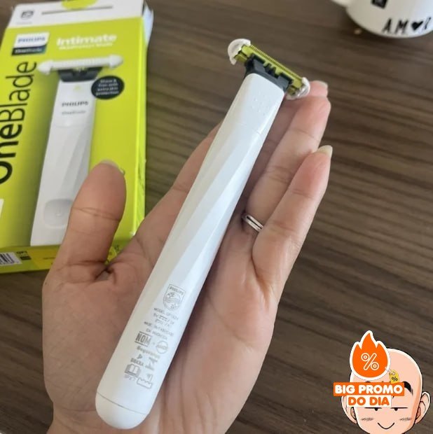 🪒 Aparador de Pelos Íntimo Philips OneBlade Intimate