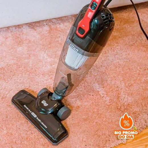 Aspirador De mão Wap High Speed Black 1.2L 60Hz - 127/220v