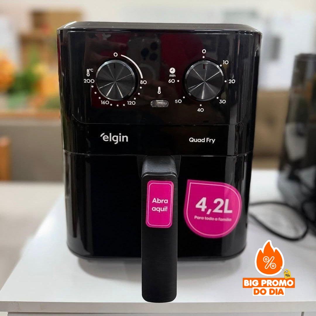 Air Fryer Elgin 4,2L 1400w 110v