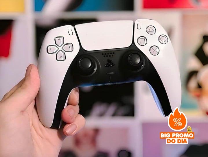 Controle Ps5 Branco Dualsense