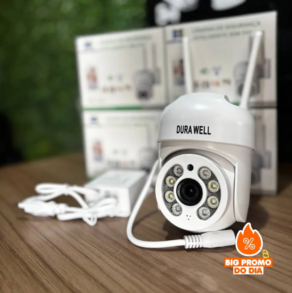 Câmera Ip A8 App Icsee Infravermelho Prova D'água