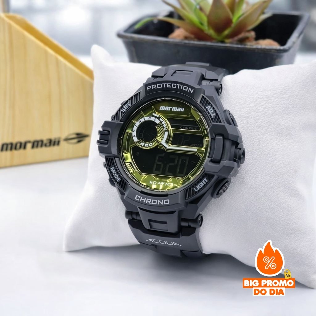 ⌚️ Relógio Masculino Digital Mormaii Action MO1134AB/8V