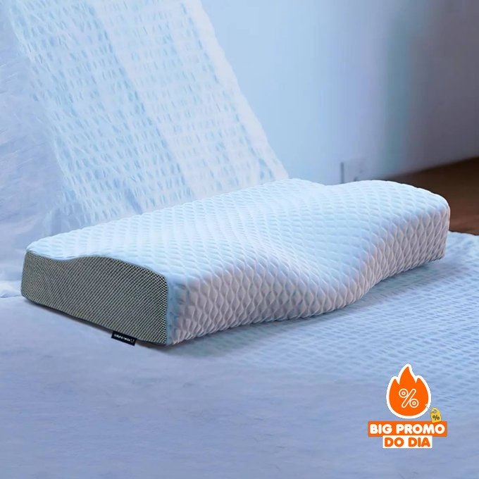 Travesseiro Cervical Nasa - Coluna Relax