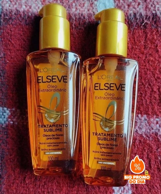 ‍ Kit 2 Óleo Extraordinário Elseve L'Oréal Paris 100ml