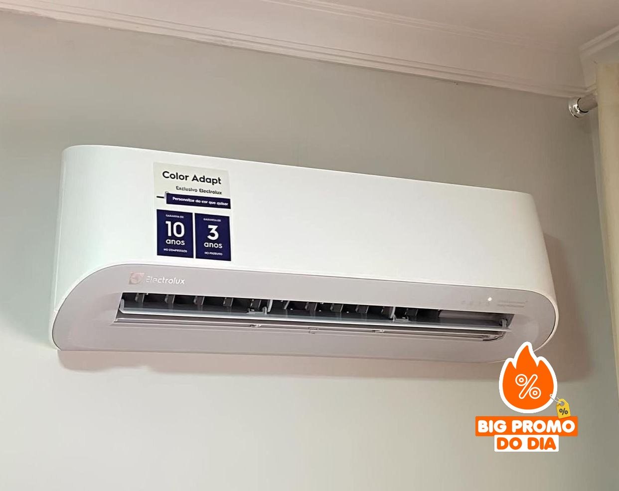 Ar-condicionado Electrolux Inverter Color Adapt 18.000 BTUs Frio 220v