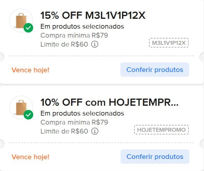 NOVOS CUPOM ML LIBERADOOS