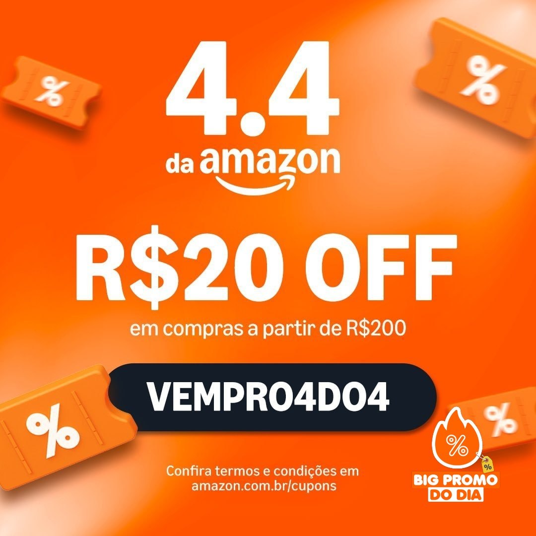 NOVO CUPOM AMAZON