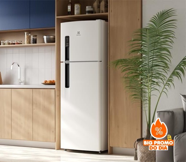 Geladeira Electrolux Frost Free 380L AutoSense Duplex Branca (TF41) 127V
