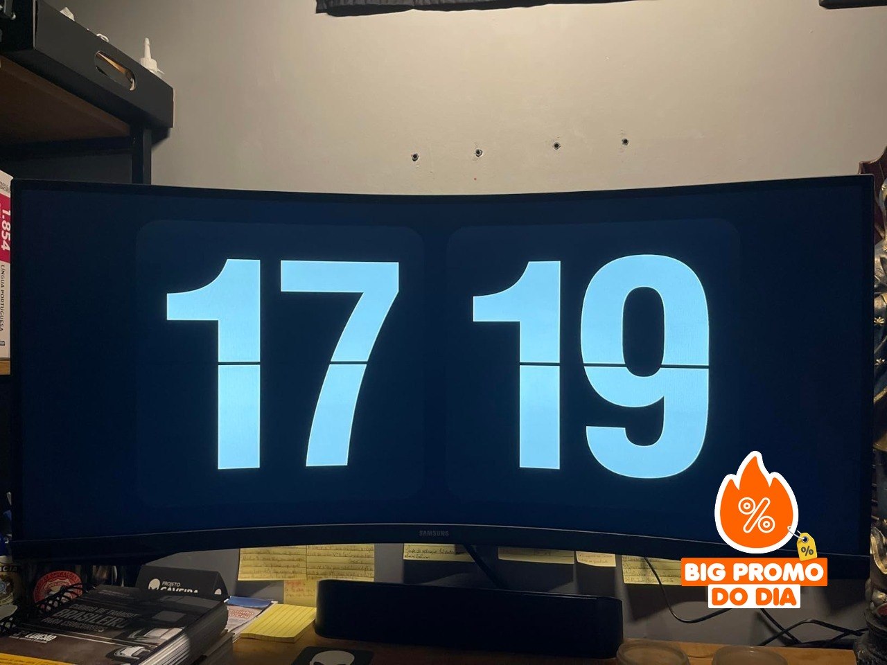 ️ Monitor Gamer Curvo Samsung Odyssey 34’’, Ultra WQHD, 165Hz, 1ms