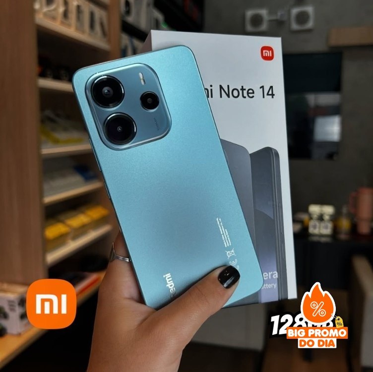 Smartphone Xiaomi Redmi Note 14 Ocean Blue 6GB RAM 128GB ROM