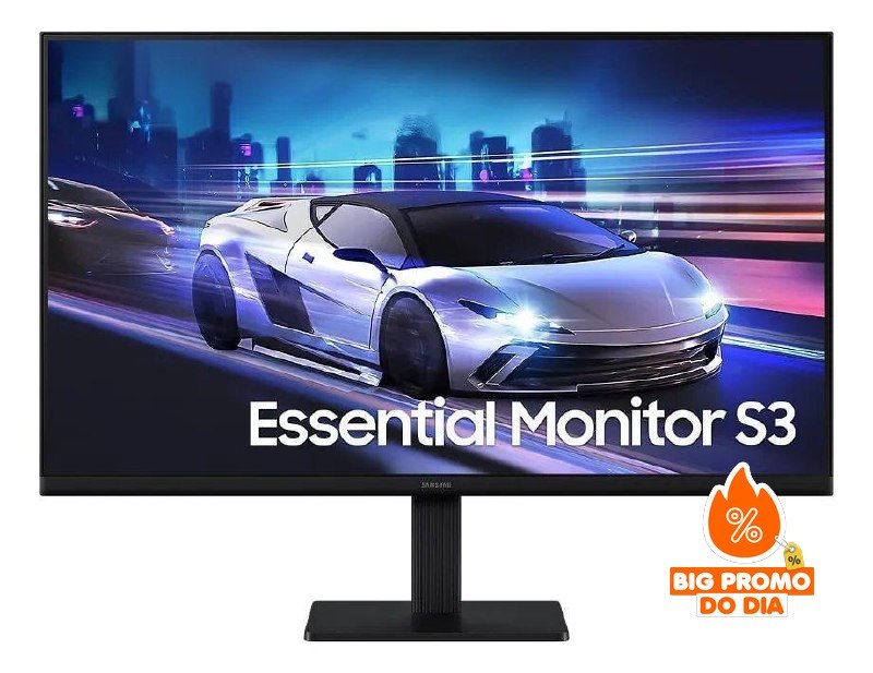 ‼️Monitor Gamer Samsung 24" FHD,120 Hz, HDMI, Preto, S3