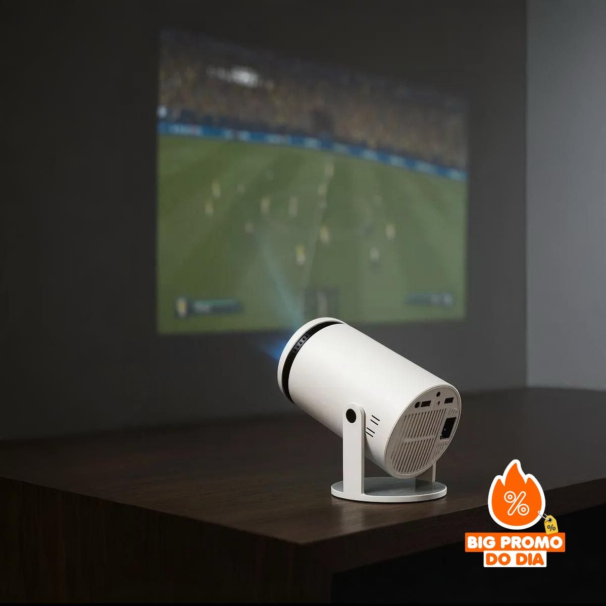 Projetor Smart Portátil Full Hd 4k