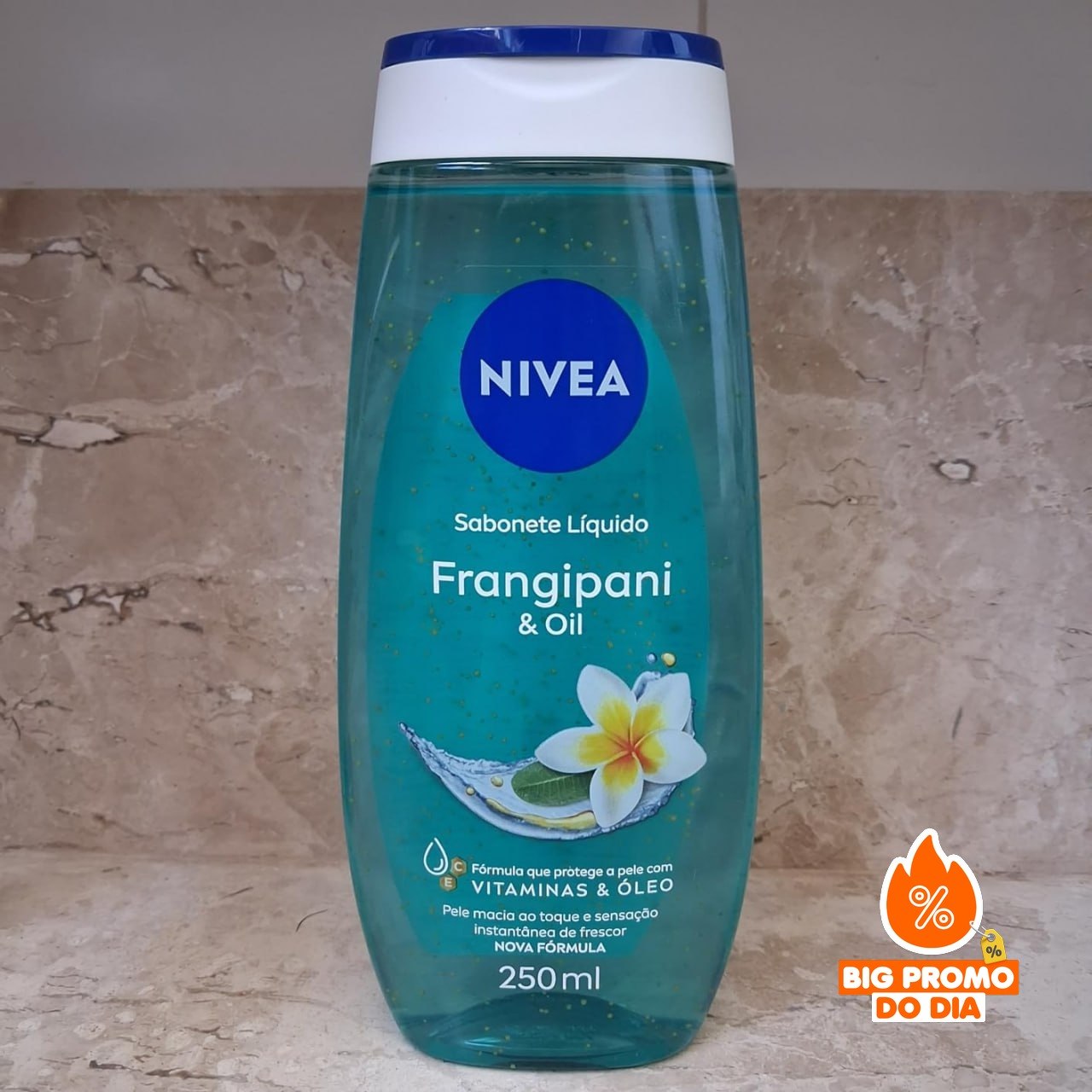 🫧 NIVEA Sabonete Líquido Frangipani & Oil 250ml