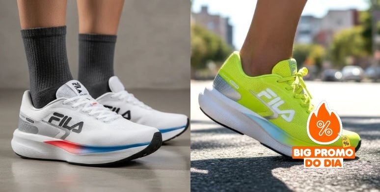 Tênis Fila Racer Fastpace - Duas Opções de Cores