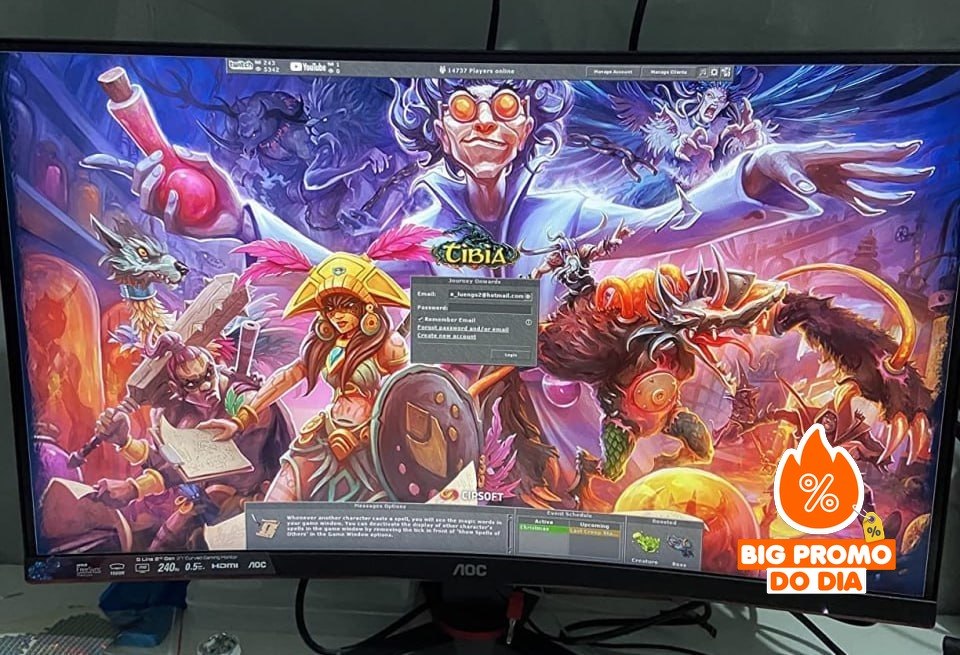 Monitor Gamer AOC LEGEND 27" 240Hz