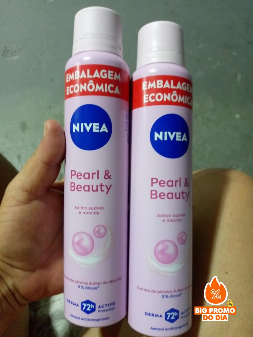 NIVEA Desodorante Antitranspirante Aerossol Pearl & Beauty 200ml