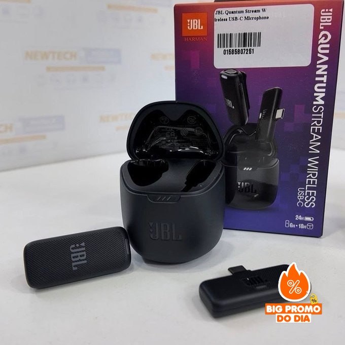 Microfone JBL Quantum Stream Wireless