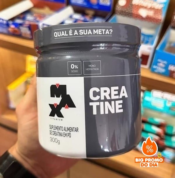 Kit com 2x Creatina 100% Max Titanium 300g