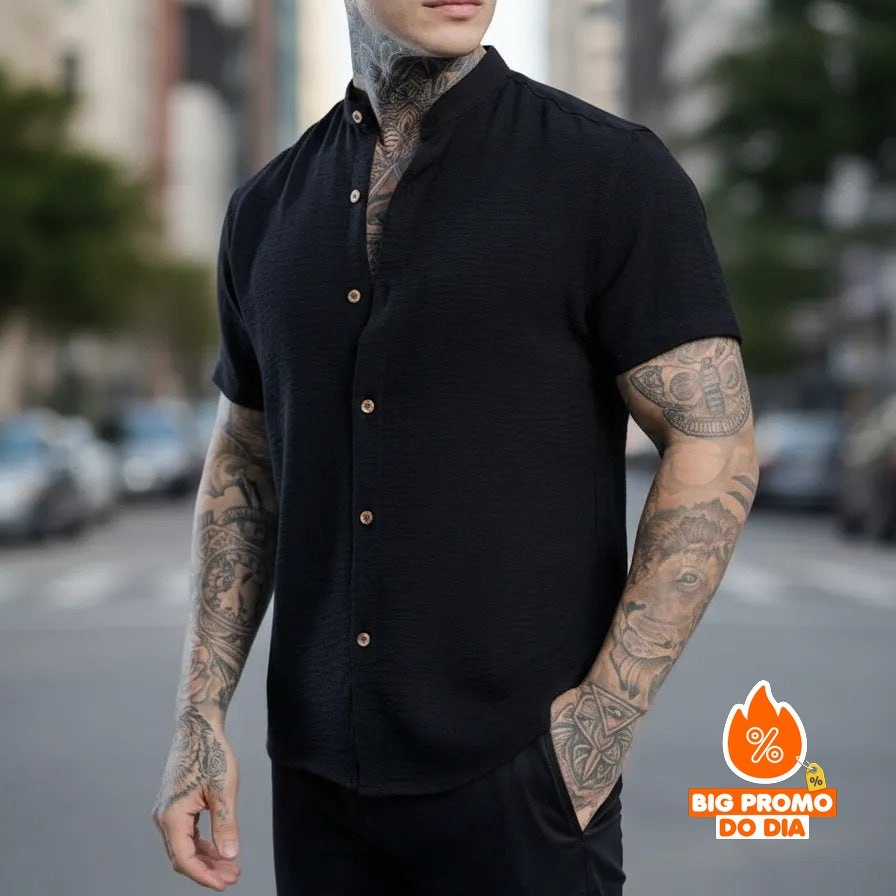 Camisa Slim Fit Social