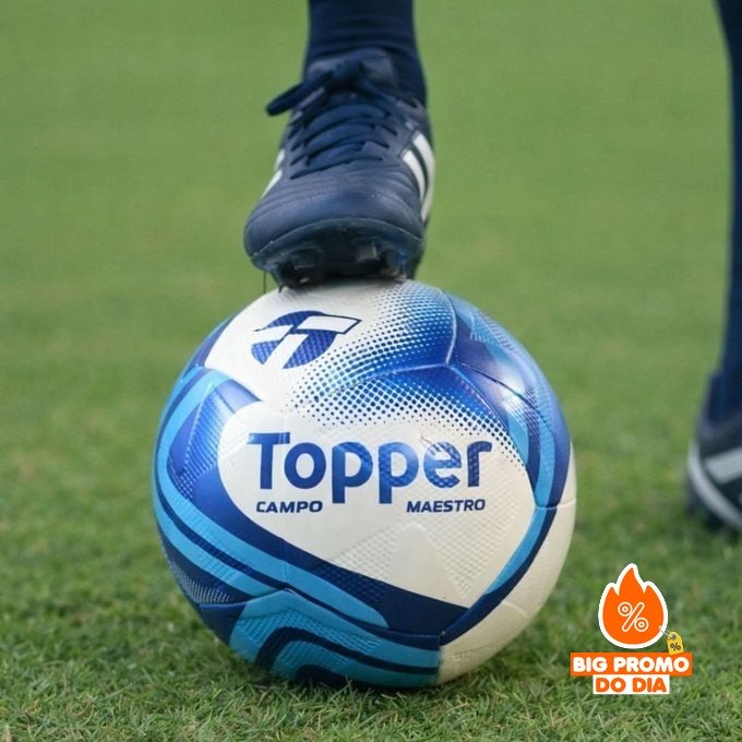 ️ Bola Futebol Topper Campo Slick Maestro