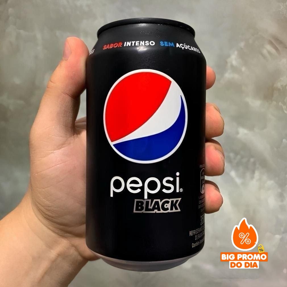 Pack Pepsi Zero BLACK, Lata 350ml 12 Unidades