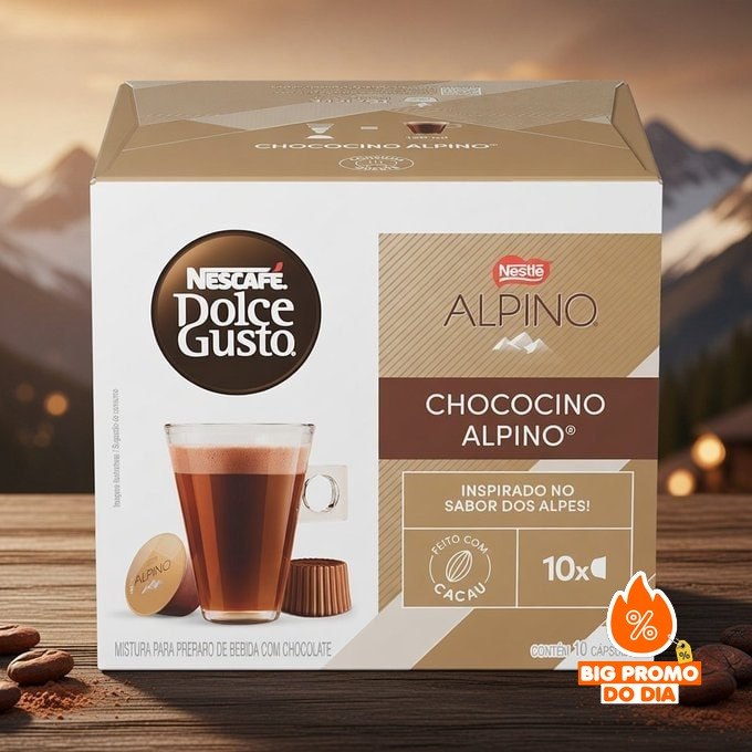 Nescafé Café Em Cáps Dolcegusto Alpino Tradicional 10 Unds 178G