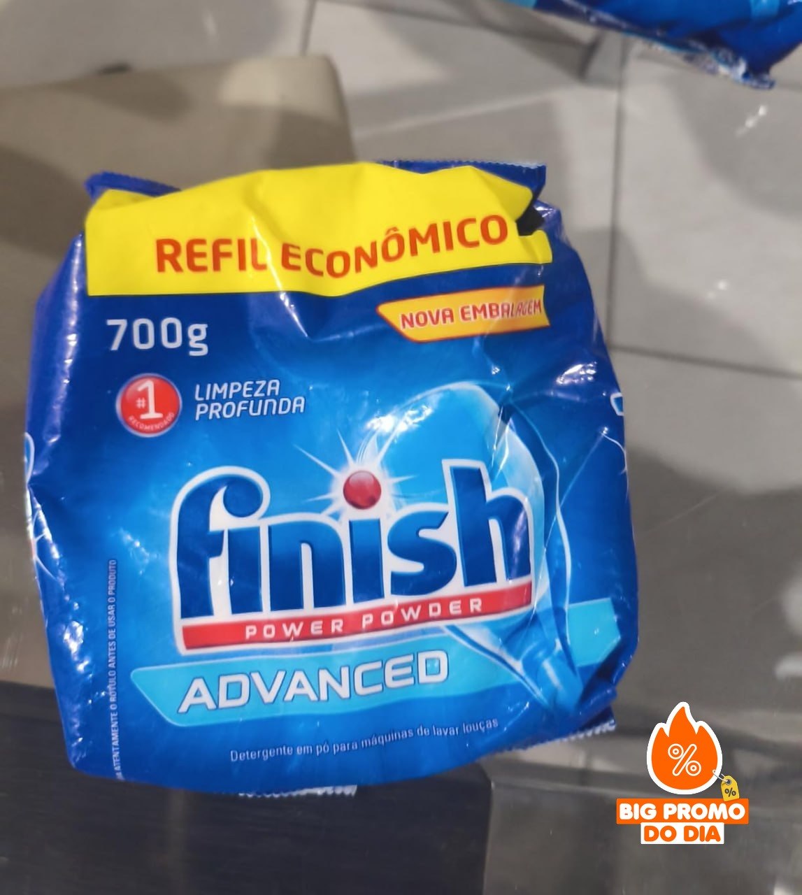 🫧 Detergente para Lavar Louças em Pó Finish 700g