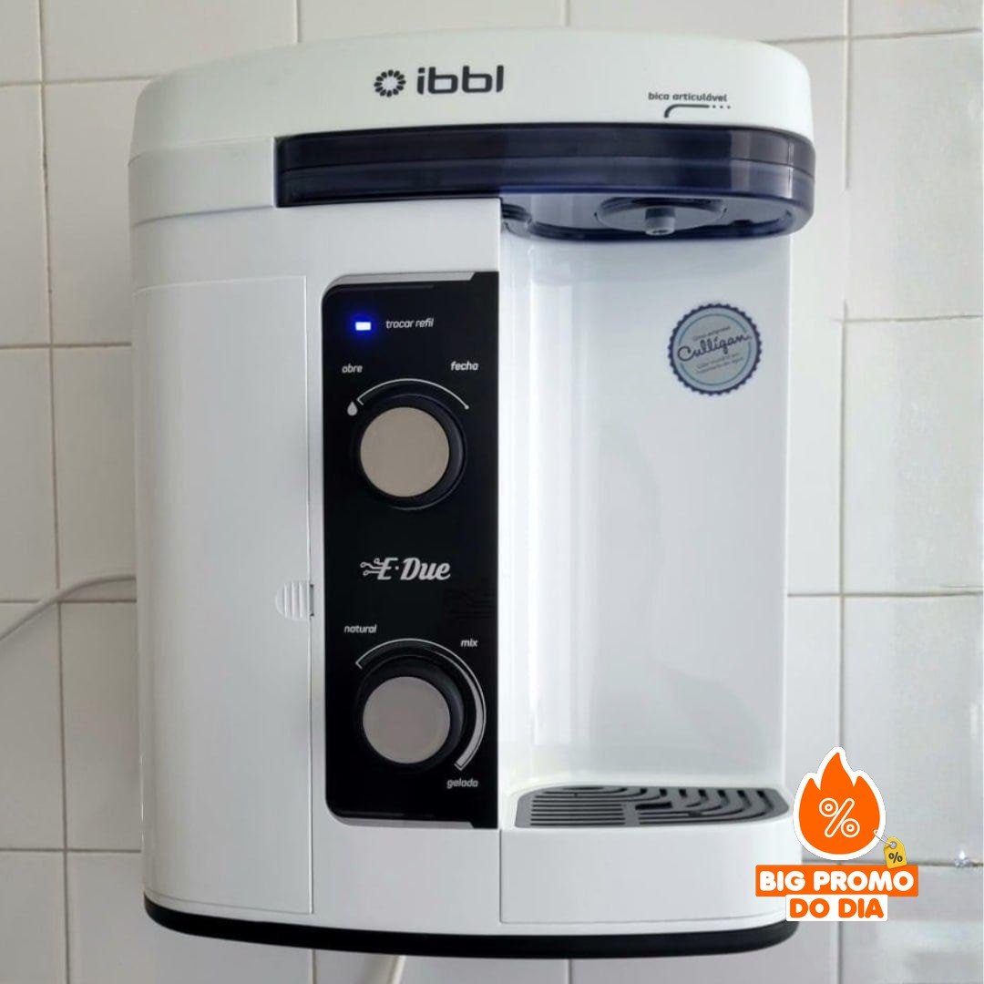 Purificador De Água Gelada Ibbl E-due Full Range Branco