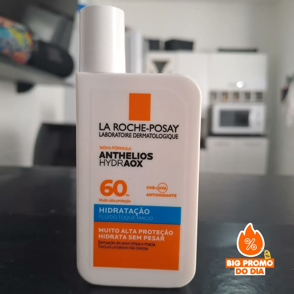 ️ Protetor Solar Anthelios Hydraox FPS 60 Sem Cor La Roche-Posay