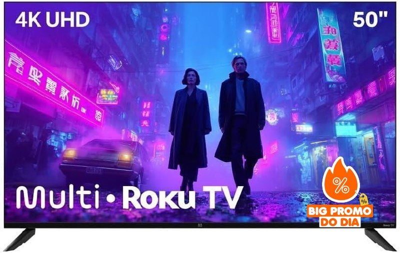 ️ A de 50 polegadas mais barata que você vai achar no mercado hoje..