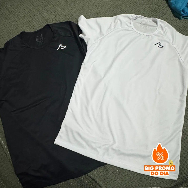 Kit 2 Camisetas Dry Wolf Alpha