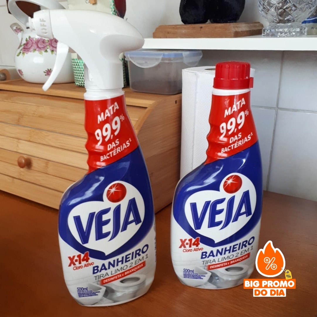 Veja Limpador Tira Limo 500ml - 2 unidades