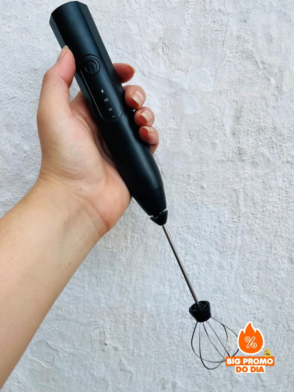 Mini Mixer Portátil USB Recarregável – 3 Velocidades