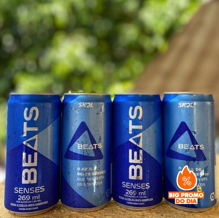 Pack 8 Unidades Beats Senses 269ml Lata