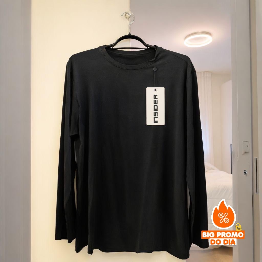 Tech T-shirt Long Sleeve - Opções de Cores